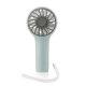 Портативний бездротовий вентилятор GXQC N605, 2.7W, 1200mAh, зелений