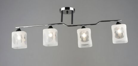 Люстра K2284/4 CH+BK B Люстра K2284/4 CH+BK B