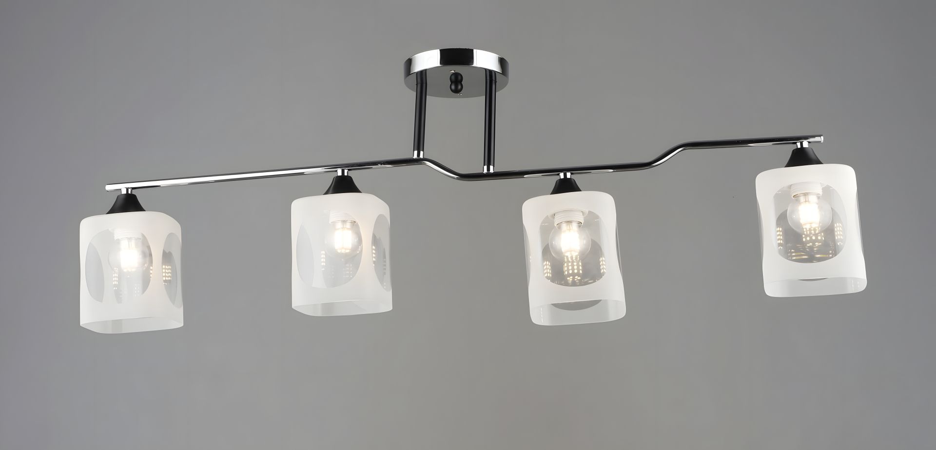 Люстра K2284/4 CH+BK B Люстра K2284/4 CH+BK B