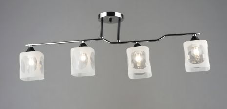 Люстра K2284/4 CH+BK B Люстра K2284/4 CH+BK B