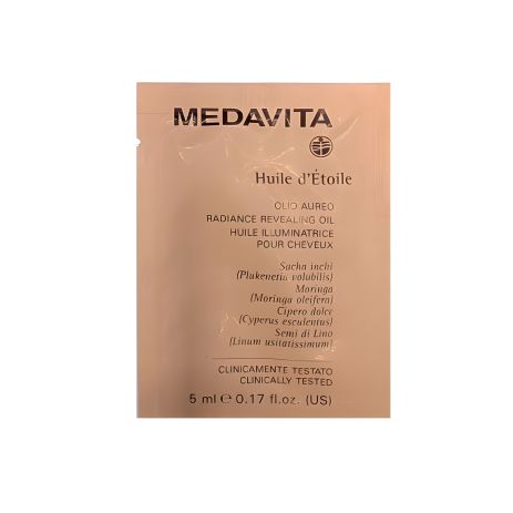 Золота захисна олія Medavita Huile d'Etoile для волосся, саше 5 мл