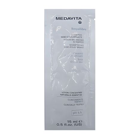 Шампунь Medavita Requilibre для жирной кожи головы, 15 мл Шампунь Medavita Requilibre для жирной кожи головы, 15 мл