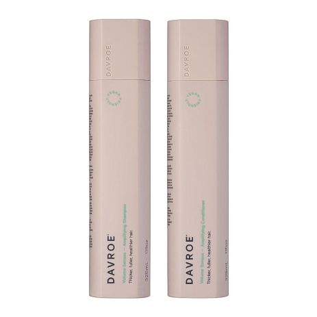 Набір Davroe DUO Volume Senses Amplifying шампунь і кондиціонер для об'єму волосся, 2х325 мл