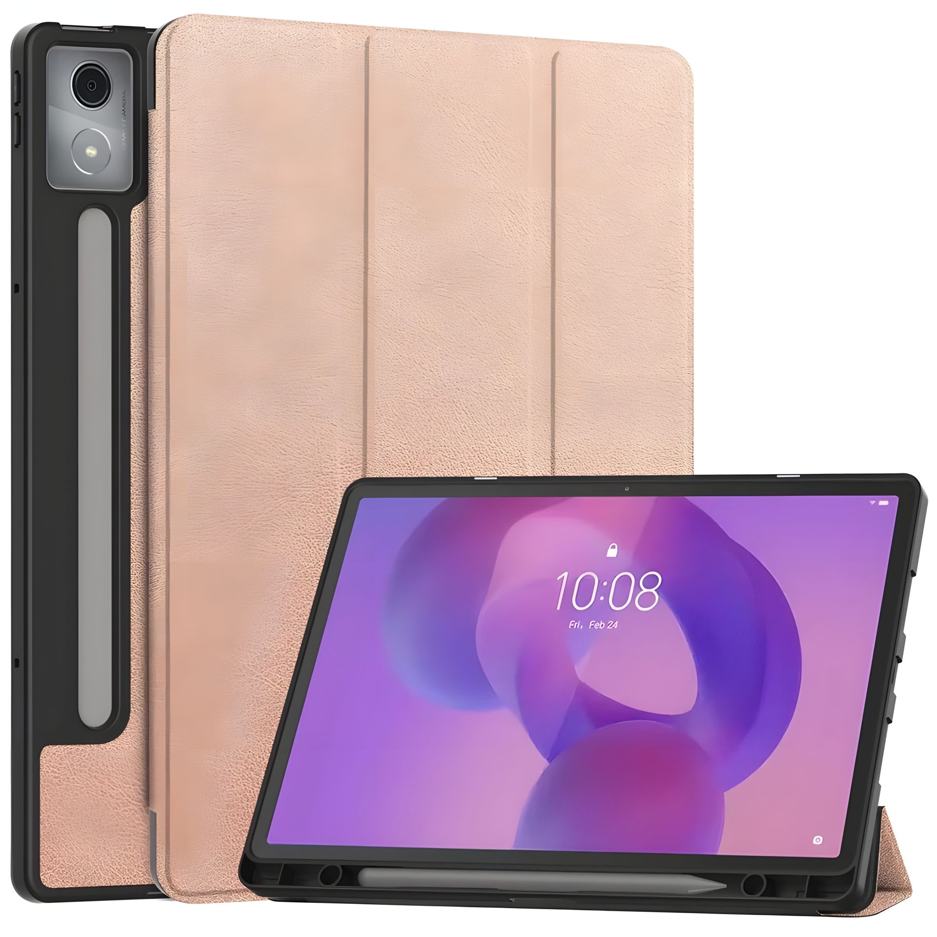 Золотий чохол SlimTPU Active Pen Lenovo Idea Tab Pro 12.7 2025 TB373FU TB375FC Золотий чохол SlimTPU Active Pen Lenovo Idea Tab Pro 12.7 2025 TB373FU TB375FC
