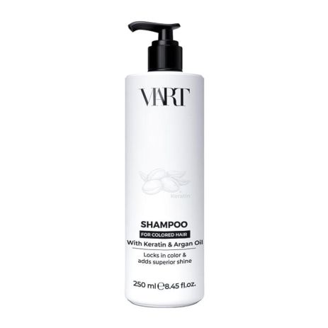 Кератиновий шампунь VIART Shampoo with Keratin & Argan Oil для фарбованого волосся, 250 мл Кератиновий шампунь VIART Shampoo with Keratin & Argan Oil для фарбованого волосся, 250 мл