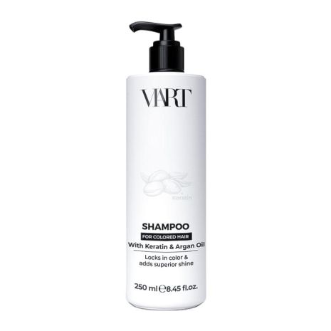 Кератиновий шампунь VIART Shampoo with Keratin & Argan Oil для фарбованого волосся, 250 мл Кератиновий шампунь VIART Shampoo with Keratin & Argan Oil для фарбованого волосся, 250 мл