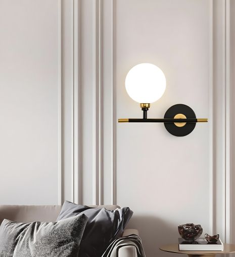 Настенное бра BD605-1 в черном и медном цветах