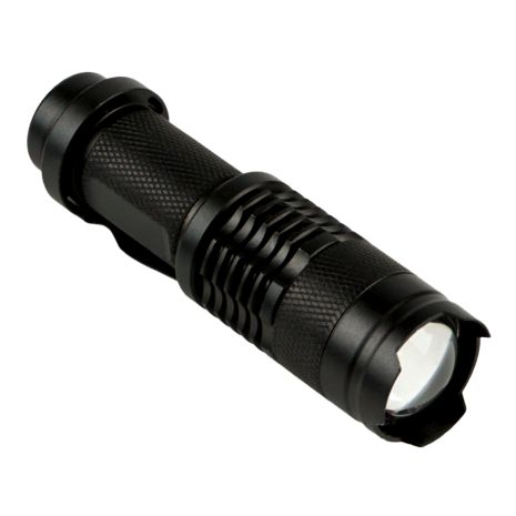 Ліхтар кишеньковий SK68 XPE black біле світло