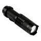 Фонарь карманный SK68 XPE black белый свет