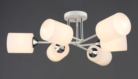 Люстра N6641/6 WT+CR B Люстра N6641/6 WT+CR B