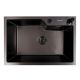 Кухонная мойка VALESO Handmade 65x43 PVD (3,0/0,8) черного цвета Кухонная мойка VALESO Handmade 65x43 PVD (3,0/0,8) черного цвета
