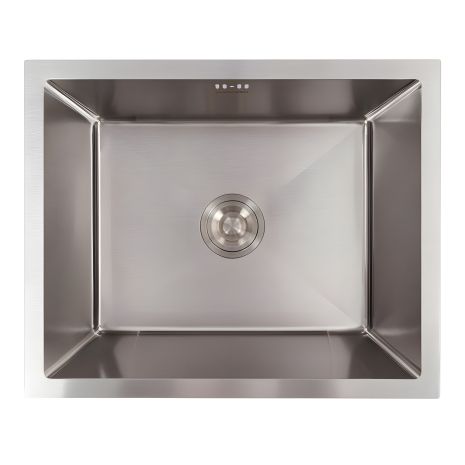 Нержавеющая кухонная мойка СМ 54*44 VALESO Handmade (монтаж под столешницу)