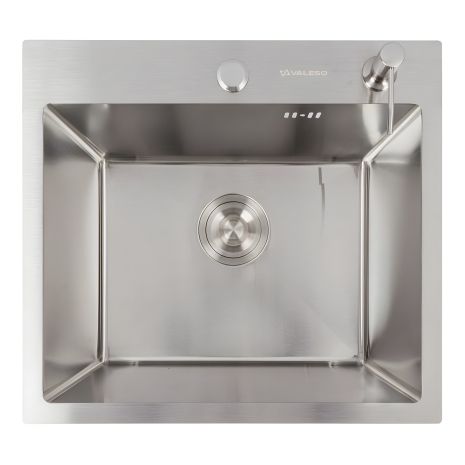 Кухонная мойка 50*45 нержавейка VALESO Handmade (сифон круглый, 3,0/0,8) Кухонная мойка 50*45 нержавейка VALESO Handmade (сифон круглый, 3,0/0,8)