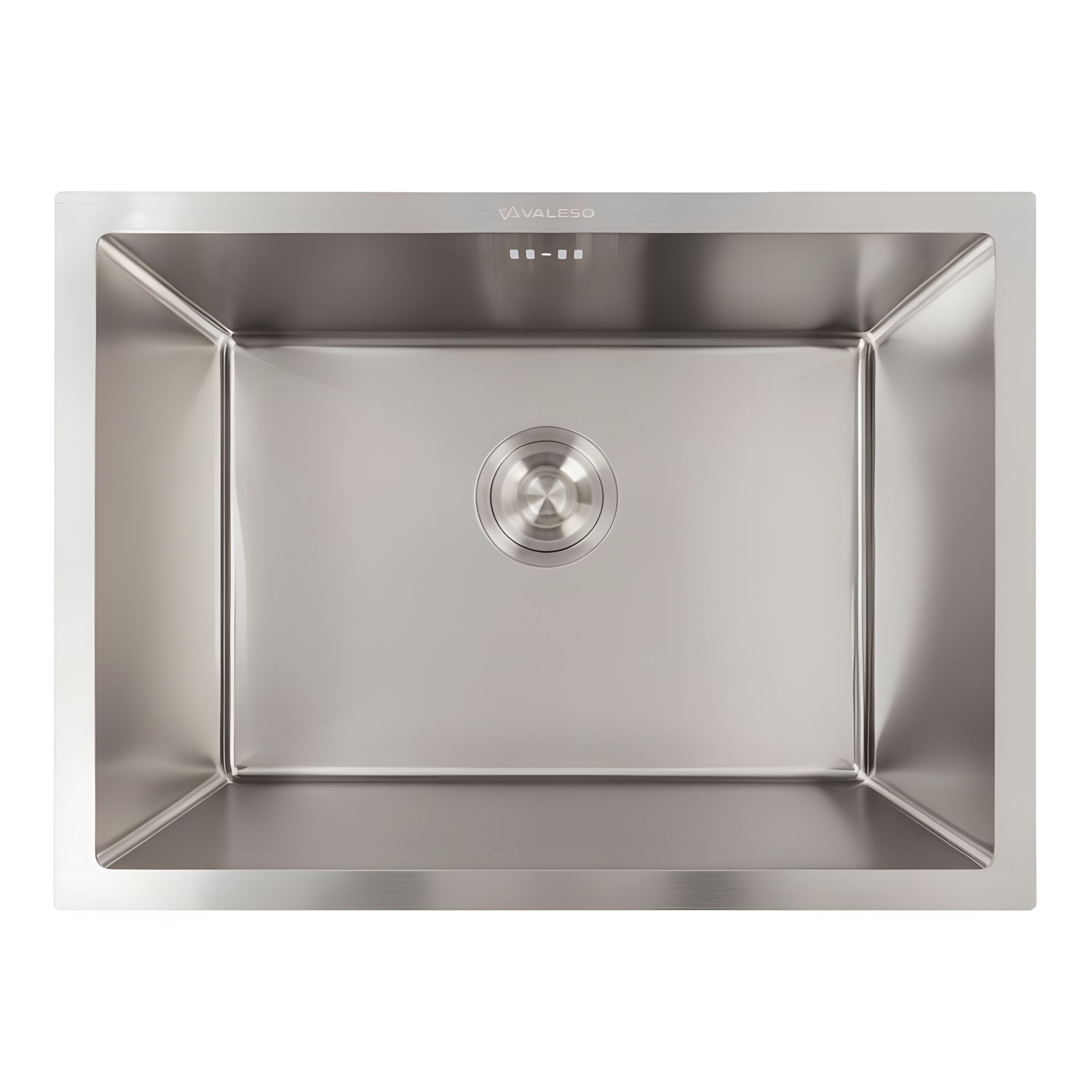 Кухонная мойка из нержавейки 58*43 VALESO Handmade, монтаж под столешницу (3.0/0.8) Кухонная мойка из нержавейки 58*43 VALESO Handmade, монтаж под столешницу (3.0/0.8)