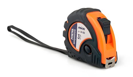 Мерная рулетка с односторонним покрытием, 3 м Miol 10-503