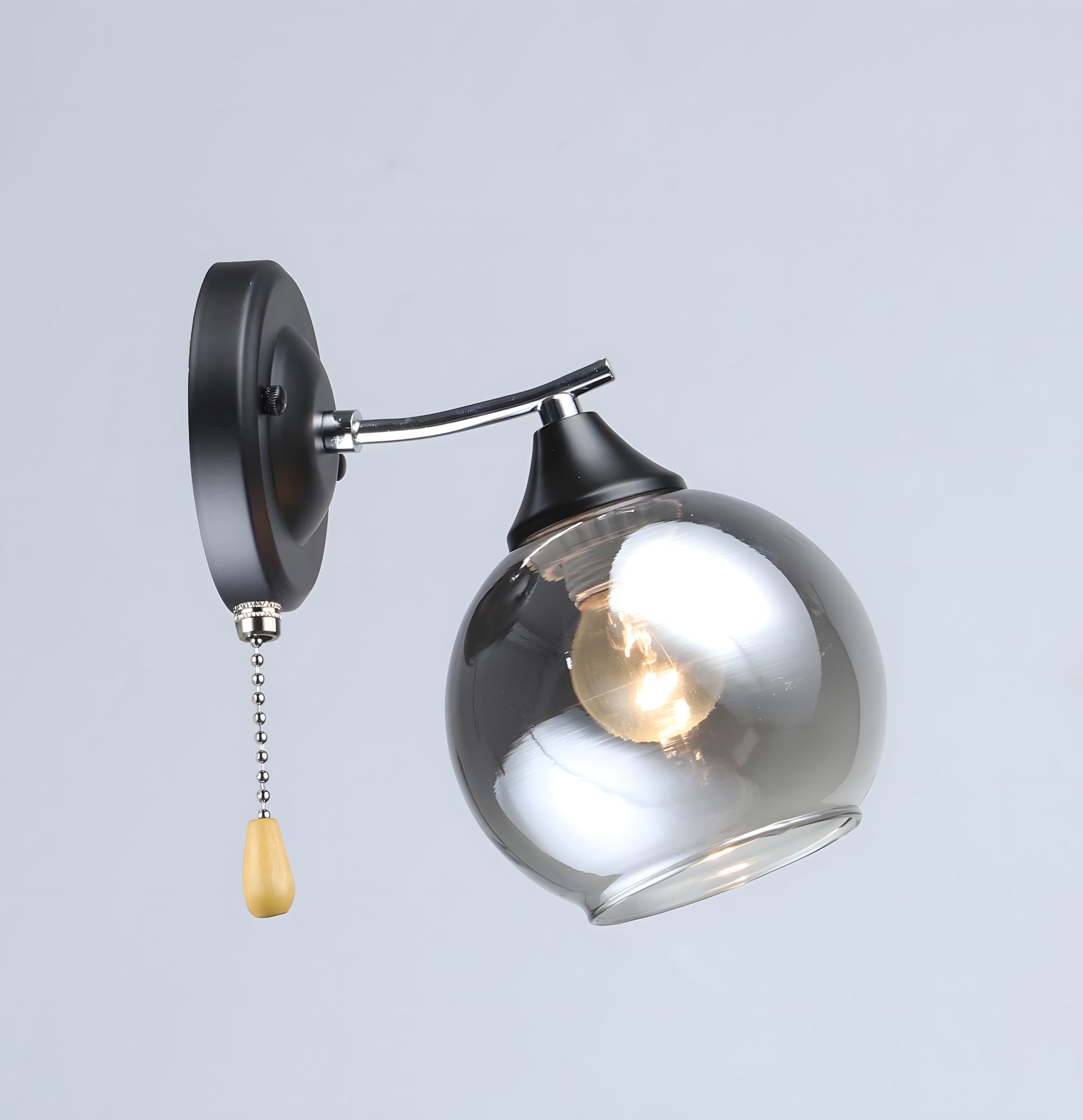 Настенное бра B K2288/1W BK+CH Настенное бра B K2288/1W BK+CH