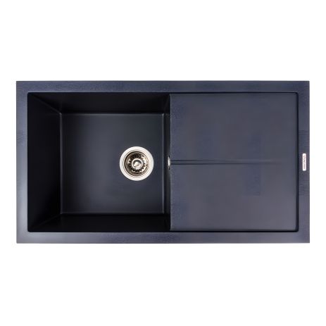 Кухонная гранитная мойка VALESO SOLID 7843, матовый карбон Кухонная гранитная мойка VALESO SOLID 7843, матовый карбон