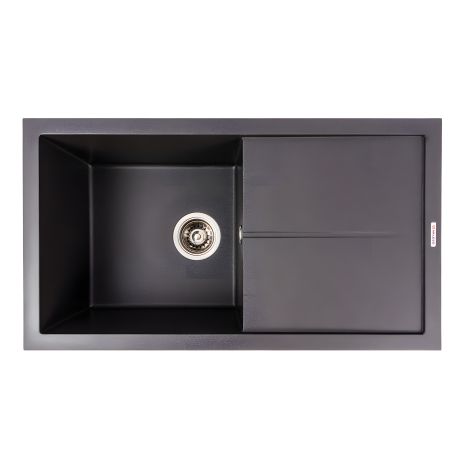 Гранитная мойка для кухни VALESO SOLID 7843 матовая Морион