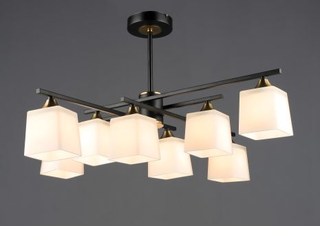 Декоративна люстра B N6668/8 BK+COP