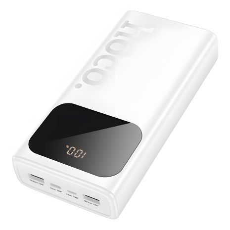 Повербанк Hoco J144A 30000mAh, 10W, white Повербанк Hoco J144A 30000mAh, 10W, white
