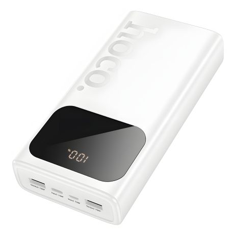 Повербанк Hoco J144A 30000mAh, 10W, white Повербанк Hoco J144A 30000mAh, 10W, white