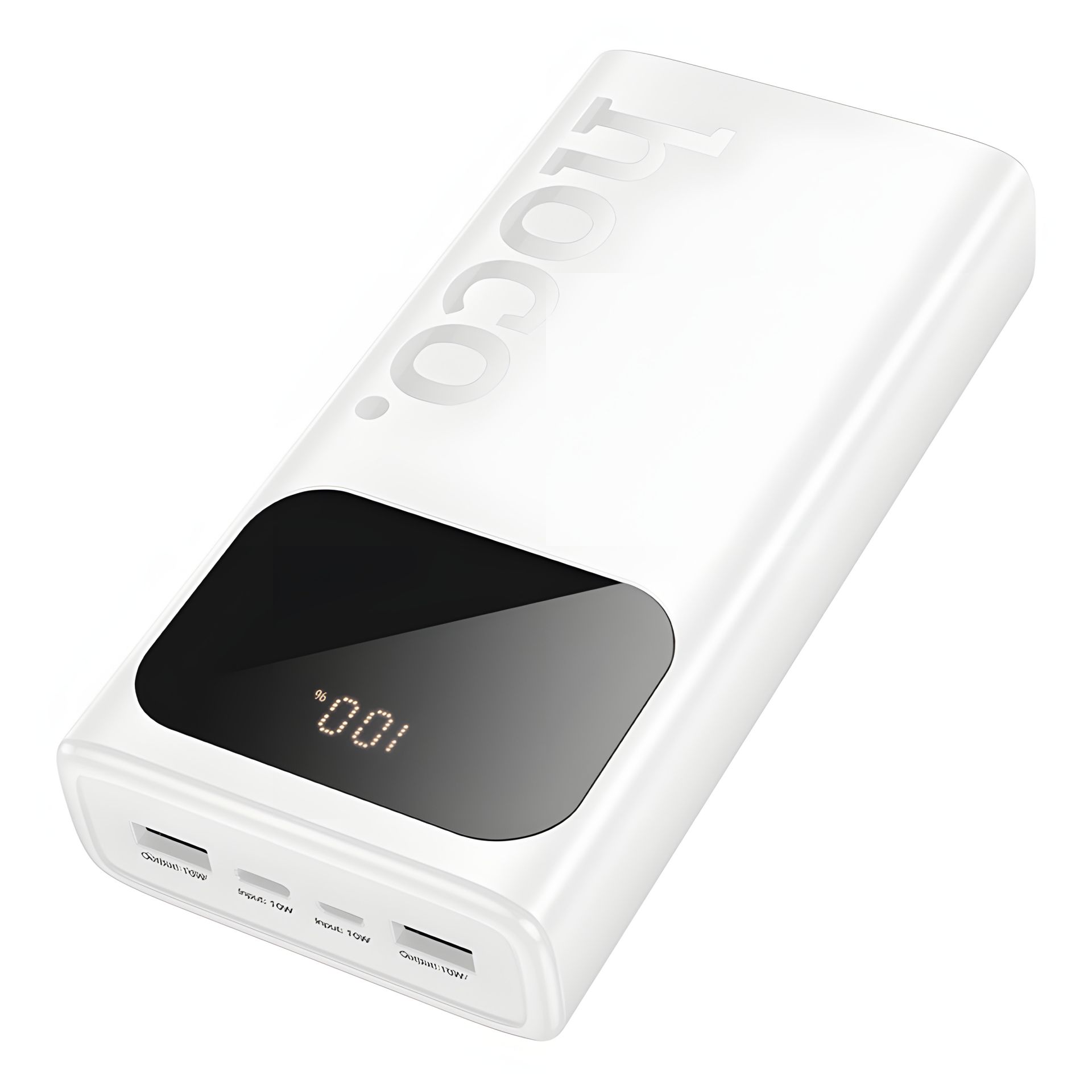 Повербанк Hoco J144A 30000mAh, 10W, white Повербанк Hoco J144A 30000mAh, 10W, white