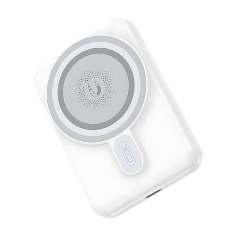 Повербанк XO PR264 Magnetic 15W wireless charging, PD20W with holder 10000mAh Білий Повербанк XO PR264 Magnetic 15W wireless charging, PD20W with holder 10000mAh Білий