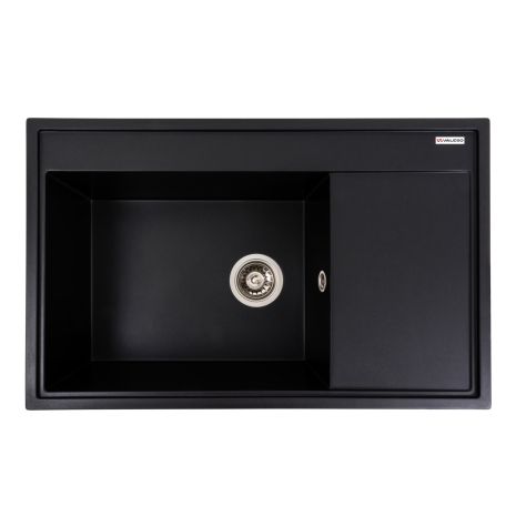 Гранитная мойка для кухни VALESO 7950 AZURIT матовый Черный