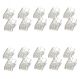Конектор RJ45 Cat6 прозорий 20шт Конектор RJ45 Cat6 прозорий 20шт