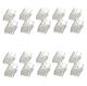 Конектор RJ45 Cat6 прозорий 20шт