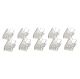Конектор RJ45 Cat6 прозорий 10шт Конектор RJ45 Cat6 прозорий 10шт