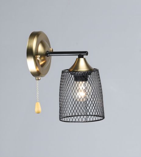 Настенное бра B A4437/1W BK+COP