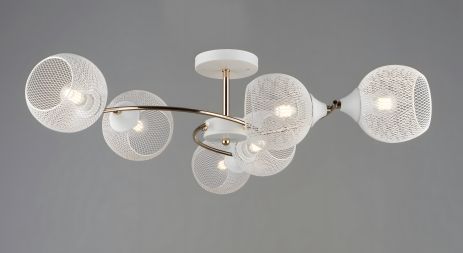 Люстра подвесная B K2287/6 FGD+WT Люстра подвесная B K2287/6 FGD+WT