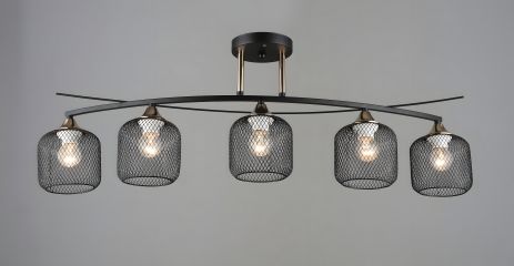 Люстра підвісна B K2257/5 BK+FGD