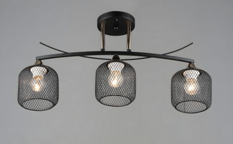 Люстра подвесная B K2257/3 BK+FGD