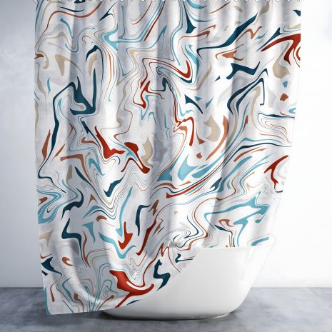 Ванна штора Multicolored Tropichome 180x200 см Ванна штора Multicolored Tropichome 180x200 см