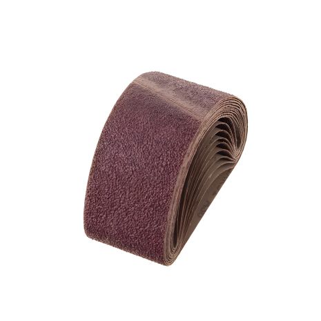 Шліфувальна стрічка, 75×457 мм, зерно K36, 10 шт. INTERTOOL BT-0303