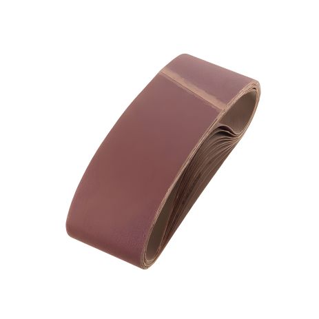 Шліфувальна стрічка INTERTOOL BT-0415, 75×533 мм, зерно K150, 10 шт.