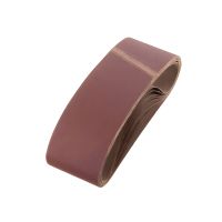 Шлифовальная лента, 75×533 мм, зерно K150, 10 шт., INTERTOOL BT-0415