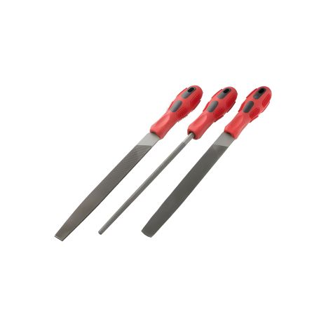 Комплект напилків, 3 шт. INTERTOOL HT-3703