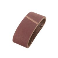 Шліфувальна стрічка, 75×457 мм, зерно K150, 10 шт. INTERTOOL BT-0315