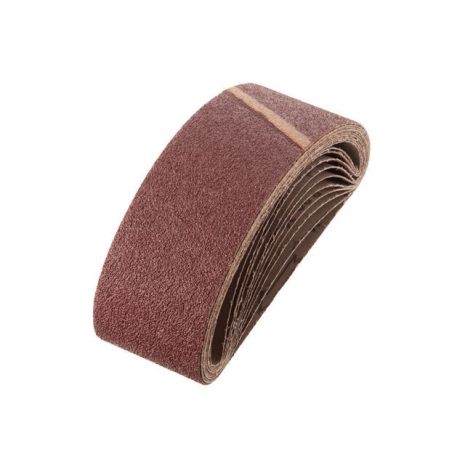 Лента шлифовальная, 75×533 мм, зерно K36, 10 шт. INTERTOOL BT-0403