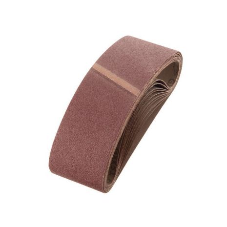 Шліфувальна стрічка 75×533 мм, зерно K100, 10 шт. INTERTOOL BT-0410