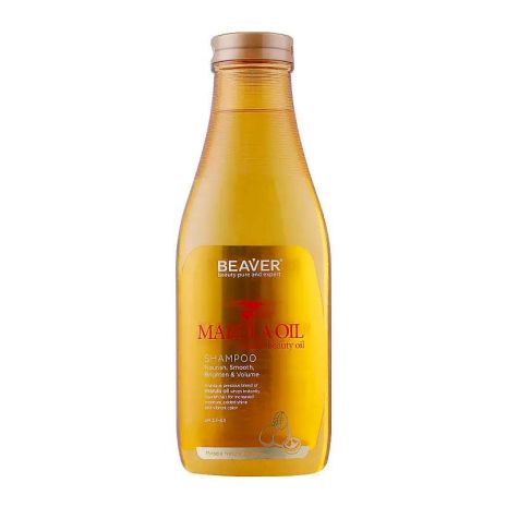 Питательный шампунь Beaver Marula Oil Shampoo для сухих и поврежденных волос с маслом Марулы, 730 мл