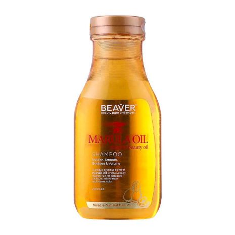 Живильний шампунь Beaver Marula Oil Shampoo для сухого і пошкодженого волосся з олією Марули, 350 мл Живильний шампунь Beaver Marula Oil Shampoo для сухого і пошкодженого волосся з олією Марули, 350 мл