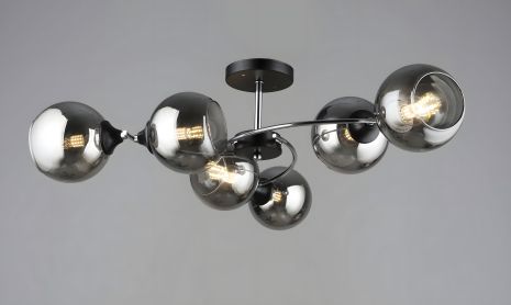 Люстра підвісна B K2288/6 BK+CH