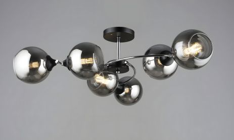 Подвесная люстра B K2288/6 BK+CH