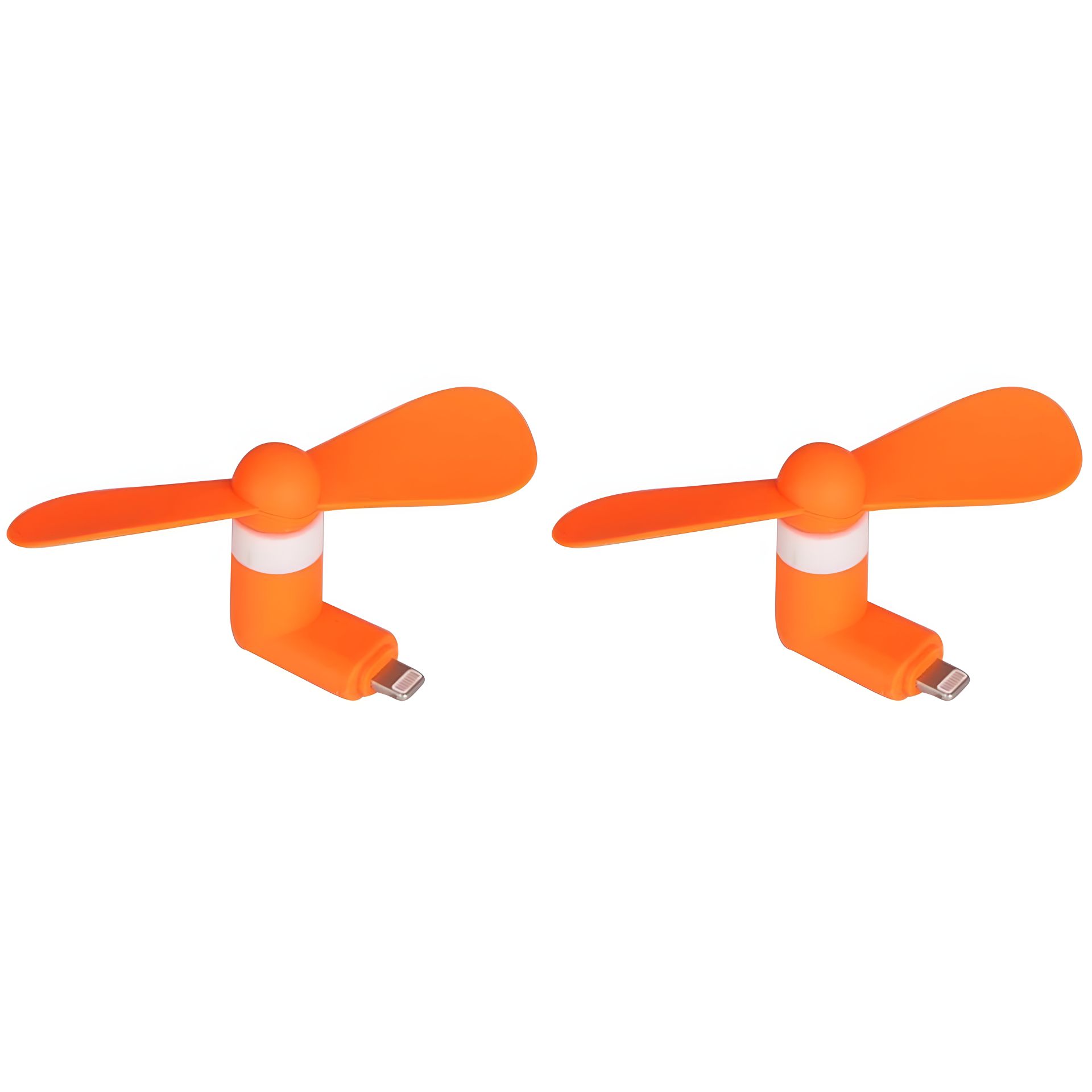 Мобільний вентилятор Lightning помаранчевий, комплект 2шт Мобільний вентилятор Lightning помаранчевий, комплект 2шт