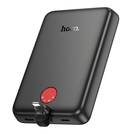 Повербанк Hoco J133A Triumph, PD20W, magnetic with cable (iP), 10000mAh, Чорний Повербанк Hoco J133A Triumph, PD20W, magnetic with cable (iP), 10000mAh, Чорний