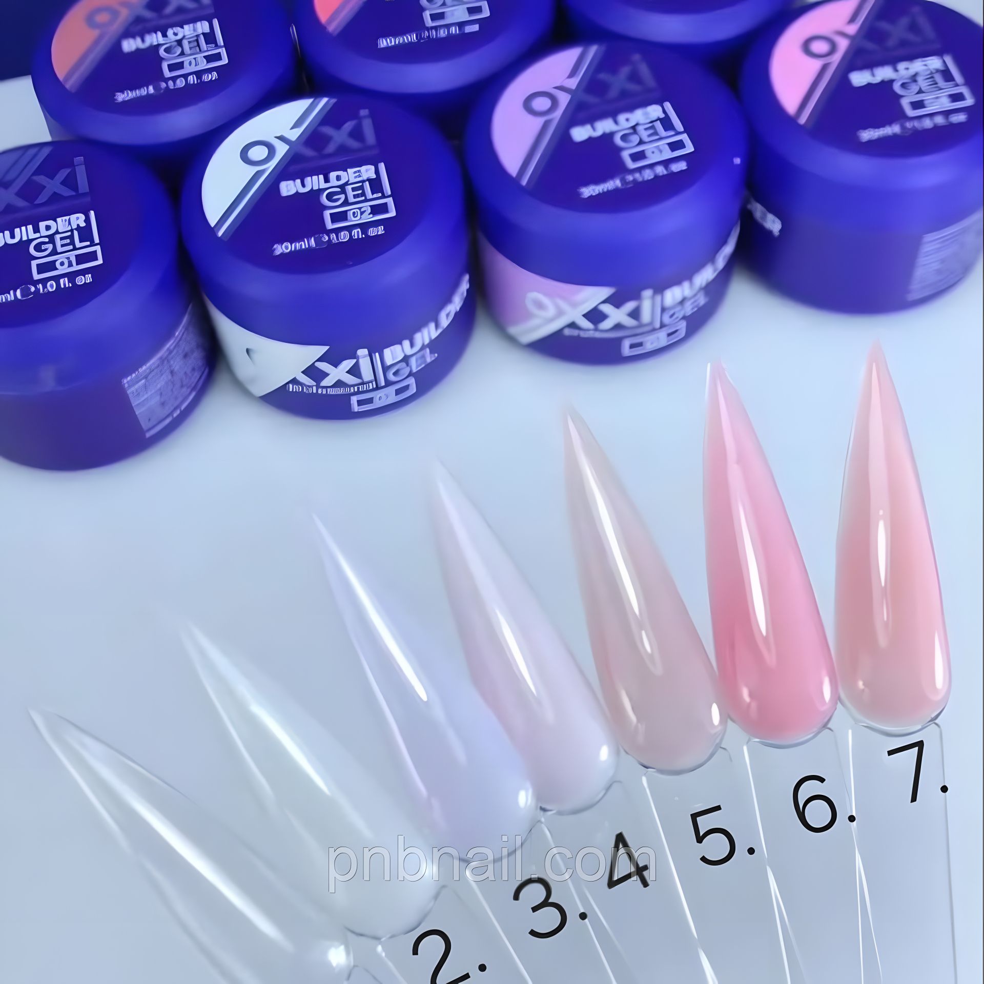 OXXI Builder Gel, 15 мл (7 кольорів) OXXI Builder Gel, 15 мл (7 кольорів)